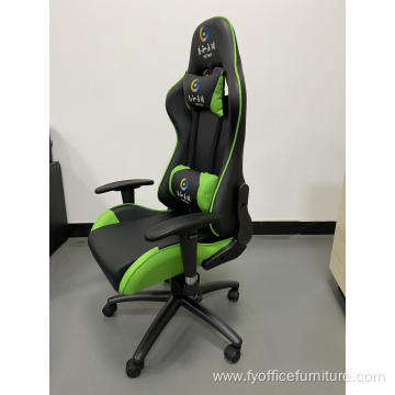 EX-Factory price Racing Chair with Bucket Seat 4D Adjustable Armrest